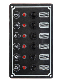 Панель выключателей ТMC 6 тумблеров (10247860)